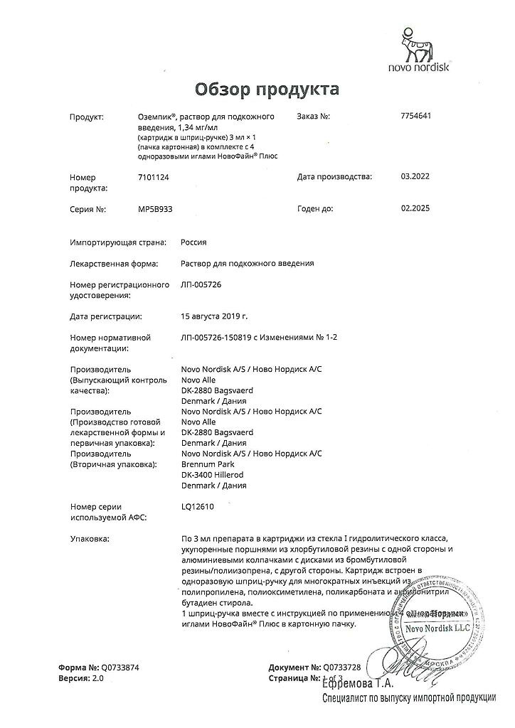 Обзор продукта